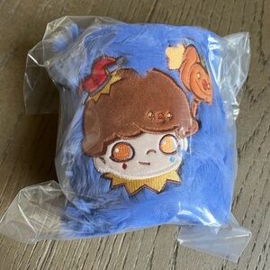 Dimoo Why So Serious Makeup Brush Pencil Desk Plush Round Storage Container NIB!